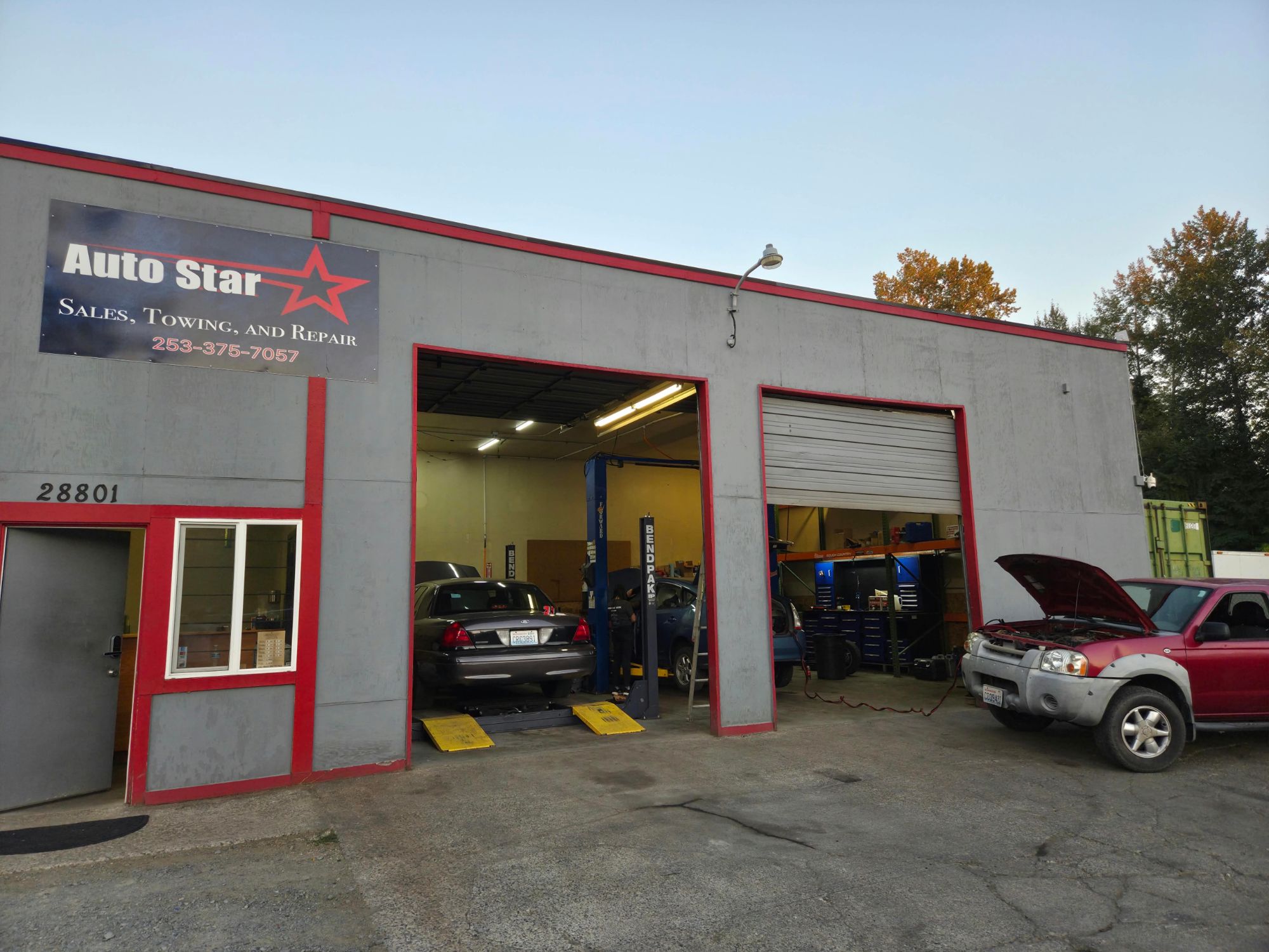 Auto Star Repair & Sales storefront in Graham, WA